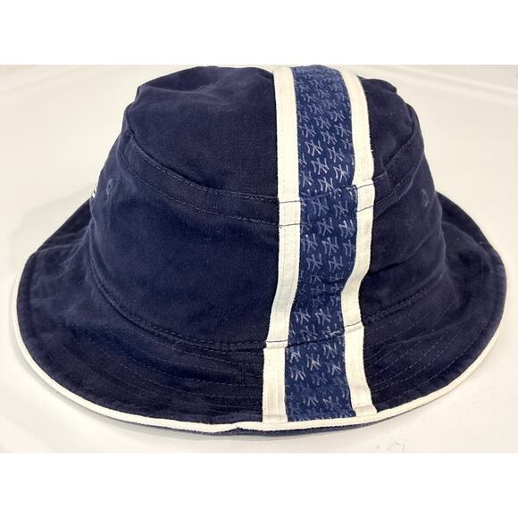 New York Yankees New Era Bucket hat M/L MLB genuine merchandise logo stripe - Picture 3 of 6
